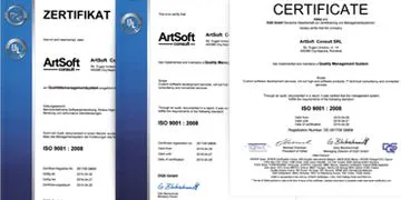 The final audit for DIN EN ISO 9001:2000 certification